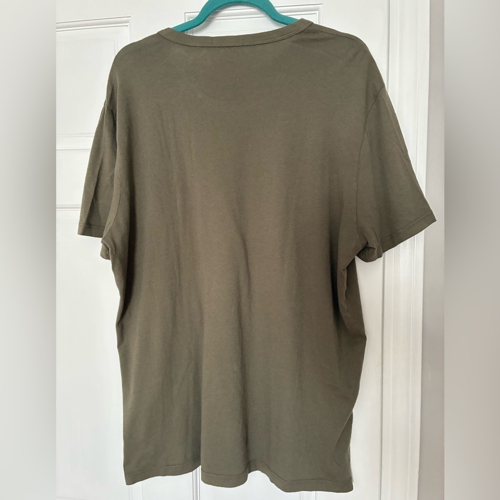 Marine Layer Olive Short Sleeve Tee - Picture 2 of 4